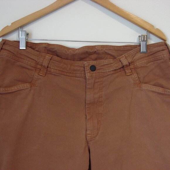 The North Face North Dome Shorts Mens Size 36 Long Inseam 11" Rust Orange - Picture 4 of 14